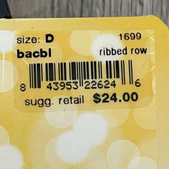 Star Power Spanx Center Stage Patterned Shaping Tights Ribbed Row Bkdrop Black D - Picture 4 of 7